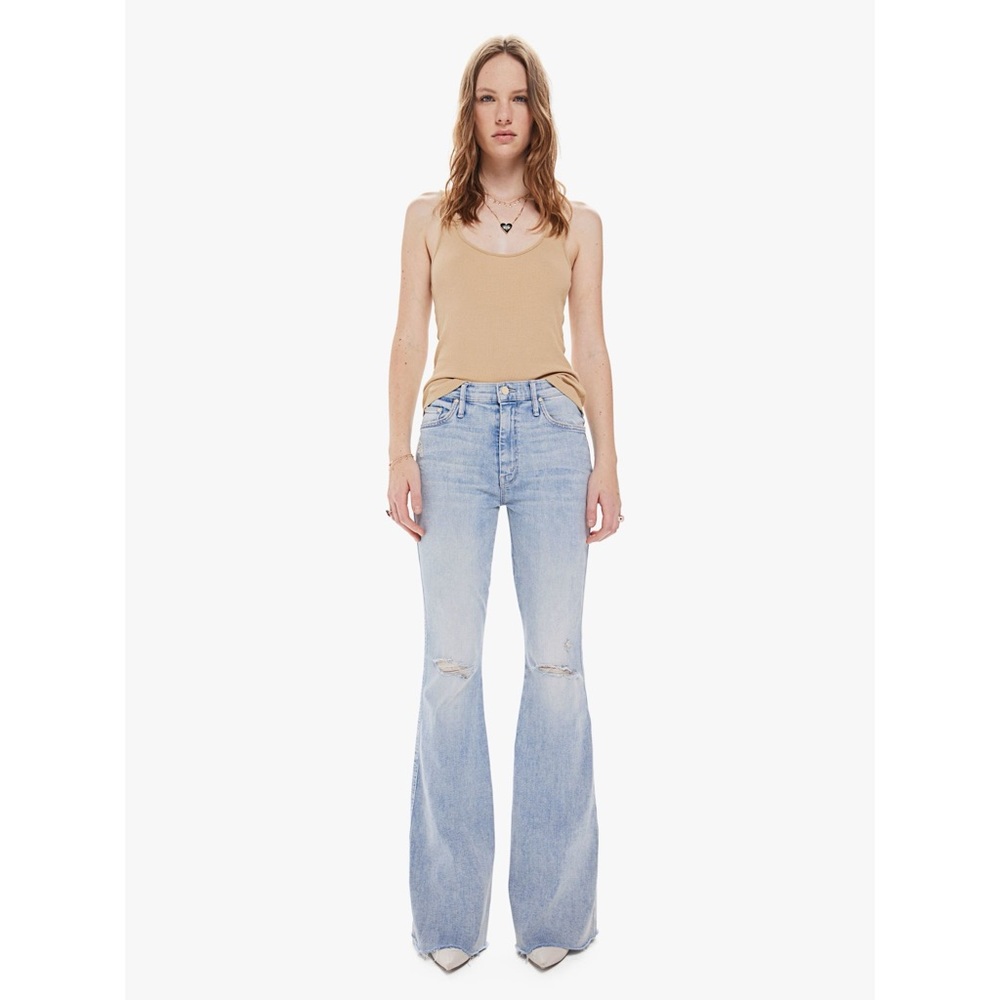 MOTHER The Super Cruiser Double Heel Fray in Nature of the Game 28